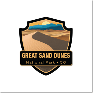 Great Sand Dunes National Park Posters and Art